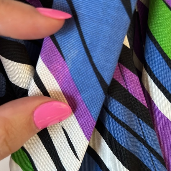 Diane Von Furstenberg for Neiman Marcus. Justin Wrap Dress 3/4 length sleeves 10 - Picture 7 of 16